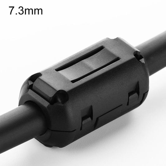 UGREEN Abnehmbarer Schnappfilter, störungsfreier Magnetring für rundes Audio-Video-Kabel, Durchmesser: 7,3 mm