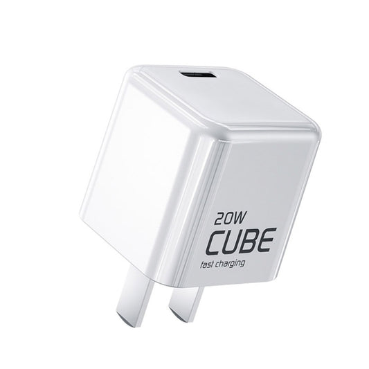 WK WP-U68 King Kong Series 20W PD Mini Cube Super-Ladegerät, CN-Stecker