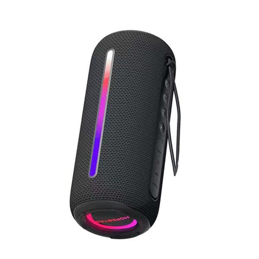 HOPESTAR P39 Wasserdichter kabelloser Bluetooth-Lautsprecher mit RGB-Licht für den Außenbereich