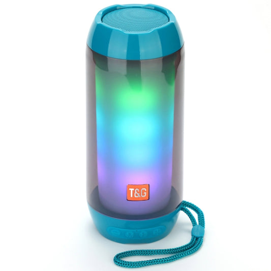 T&G TG643 Tragbarer, wasserdichter Subwoofer mit LED-Licht und kabelloser Bluetooth-Lautsprecher