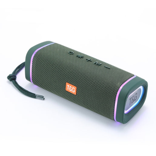 T&G TG375 Outdoor Tragbarer LED-Licht-RGB-Wireless-Bluetooth-Lautsprecher-Subwoofer