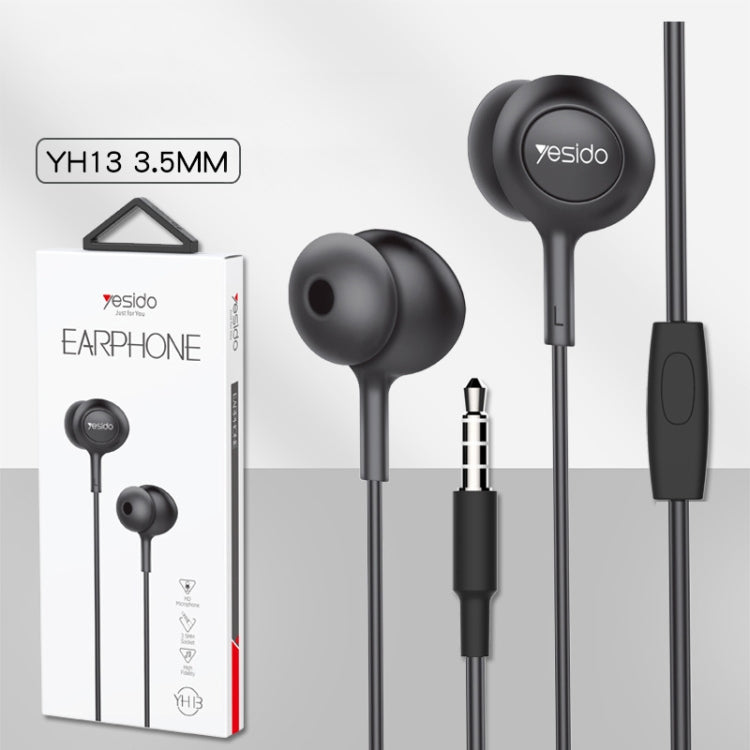 Yesido YH13 3,5-mm-In-Ear-Kopfhörer mit Kabel, Länge: 1,2 m