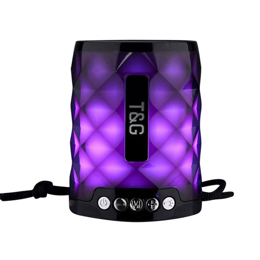 T&G TG155 Bluetooth 4.2 Mini tragbarer kabelloser Bluetooth-Lautsprecher mit bunten Lichtern