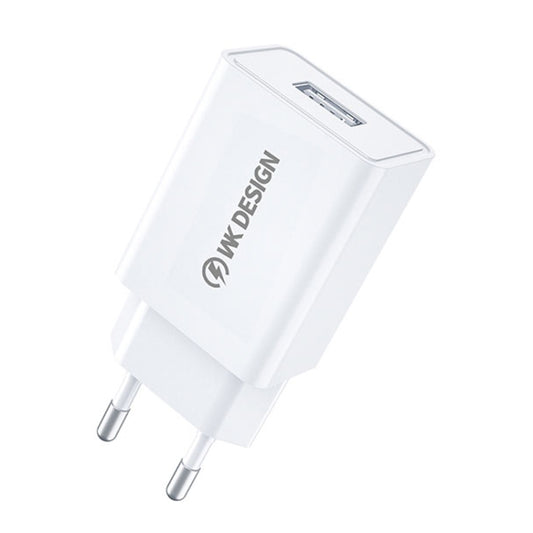 WK WP-U118 10W Single USB Port Reiseladegerät Netzteil, EU-Stecker