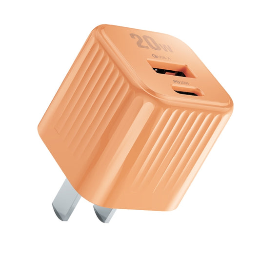 WK WP-U129 Color Sugar 20 W USB+USB-C/Typ-C-Schnellladegerät, CN-Stecker