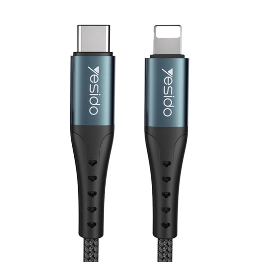 Yesido CA65 2,4 A USB-C/Typ-C auf 8-poliges Ladekabel, Länge: 2 m