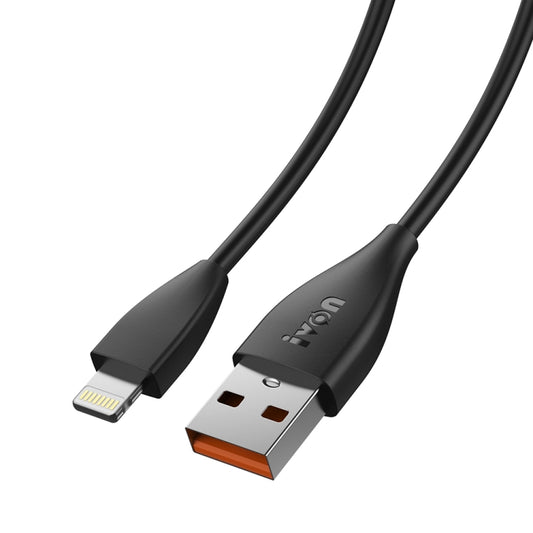 IVON CA87 USB-auf-8-Pin-TPE-Schnellladedatenkabel, Kabellänge: 1 m