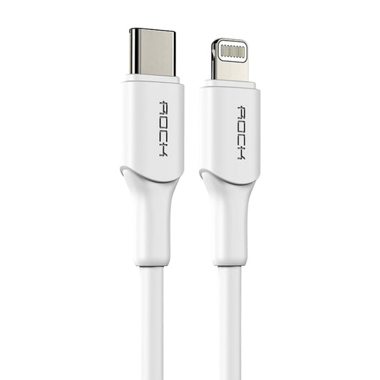 ROCK Z18 20W 3A PD USB-C / Typ-C auf 8-Pin-Schnittstelle TPE-Schnellladedatenkabel, Kabellänge: 1 m