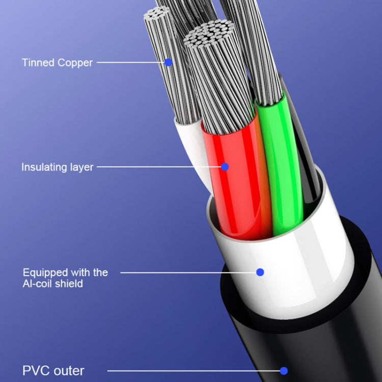 WK WDC-092 3 m 2,4 A Max. Ausgang Full Speed Pro Series USB-auf-8-Pin-Datensynchronisierungs-Ladekabel