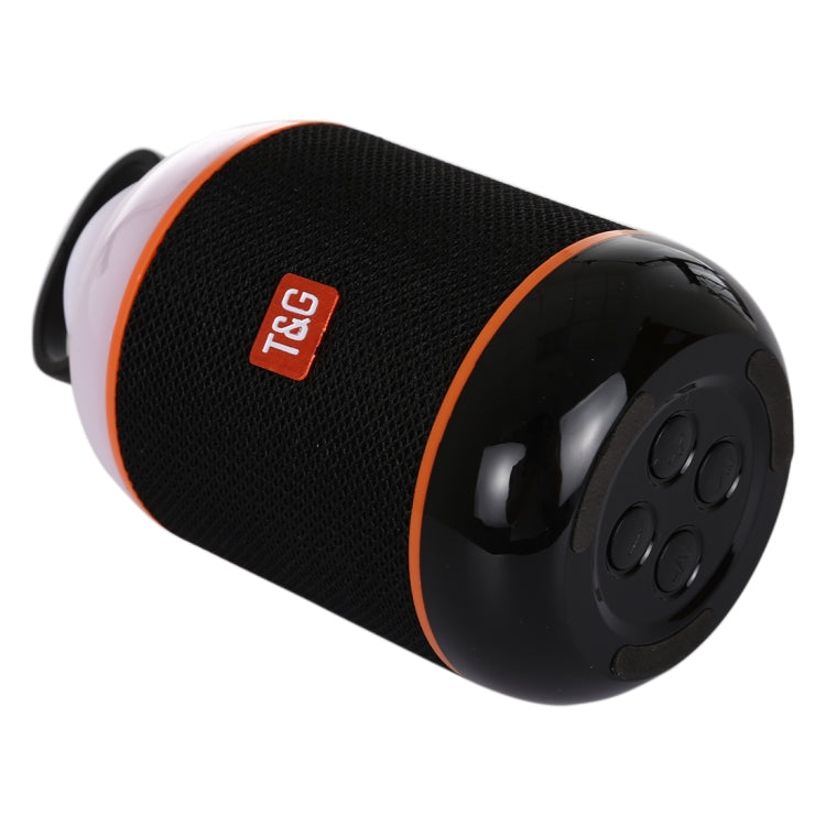 T&G TG605 Tragbarer Stereo-Wireless-Bluetooth-V5.0-Lautsprecher, integriertes Mikrofon, unterstützt Freisprechanrufe, TF-Karte, U-Disk, AUX-Audio und FM (blau)