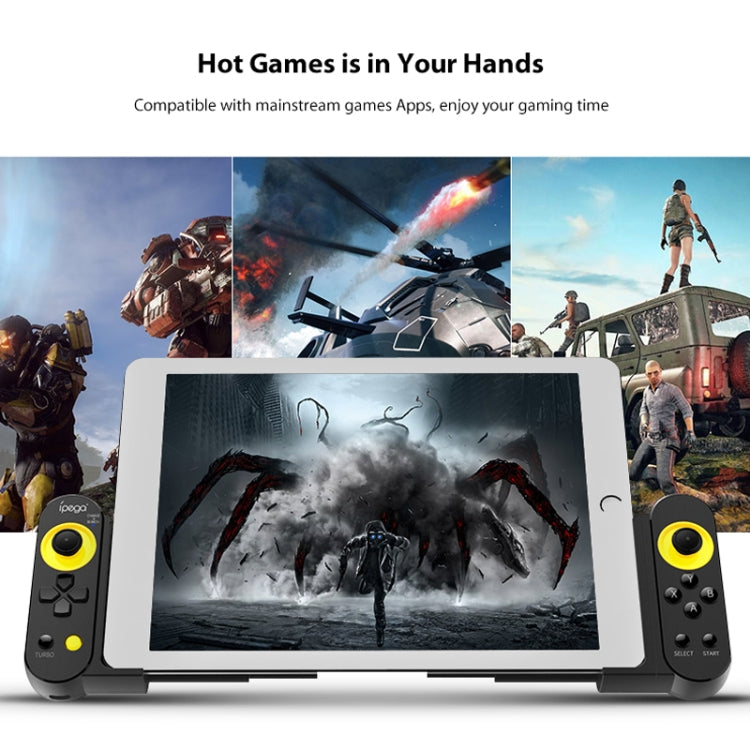 ipega PG-9167 Drahtloses Bluetooth-Teleskop-Controller-Gamepad, unterstützt Android-/iOS-Geräte, Dehnungslänge: 135–250 mm