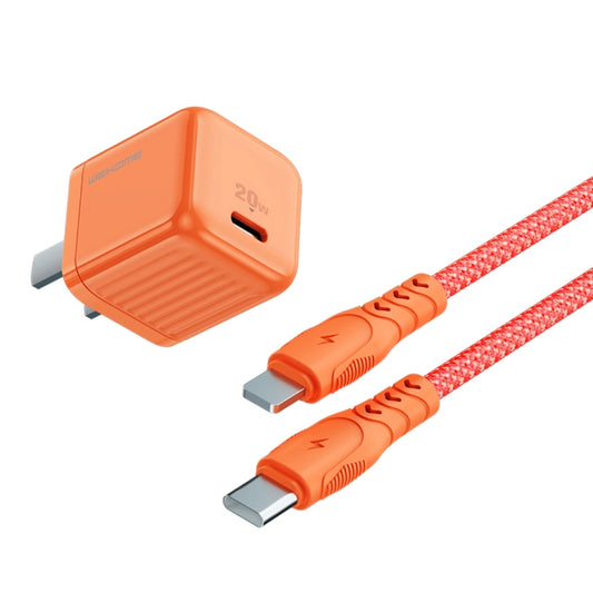 WK WP-U139i 20-W-USB-C/Typ-C-Schnellladegerät-Set der Color Candy-Serie