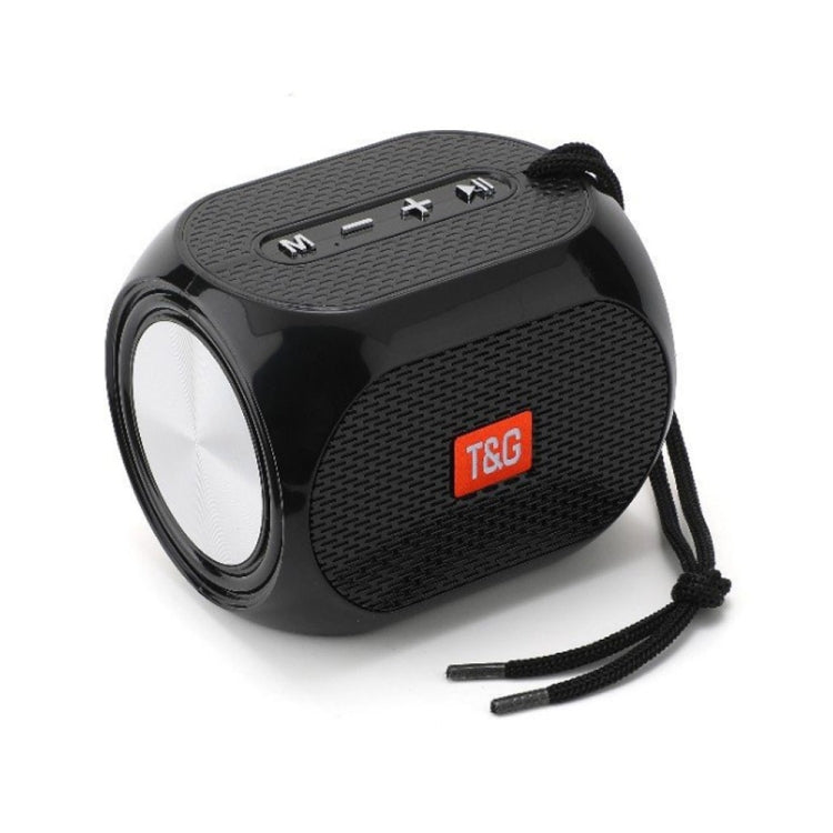 T&G TG196 TWS Subwoofer Bluetooth-Lautsprecher mit geflochtenem Kabel, unterstützt USB/AUX/TF-Karte/FM