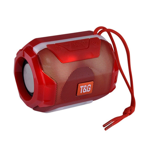 T&G TG162 LED-Stereo-tragbarer Bluetooth-Lautsprecher, Mini-Wireless-Lautsprecher-Subwoofer