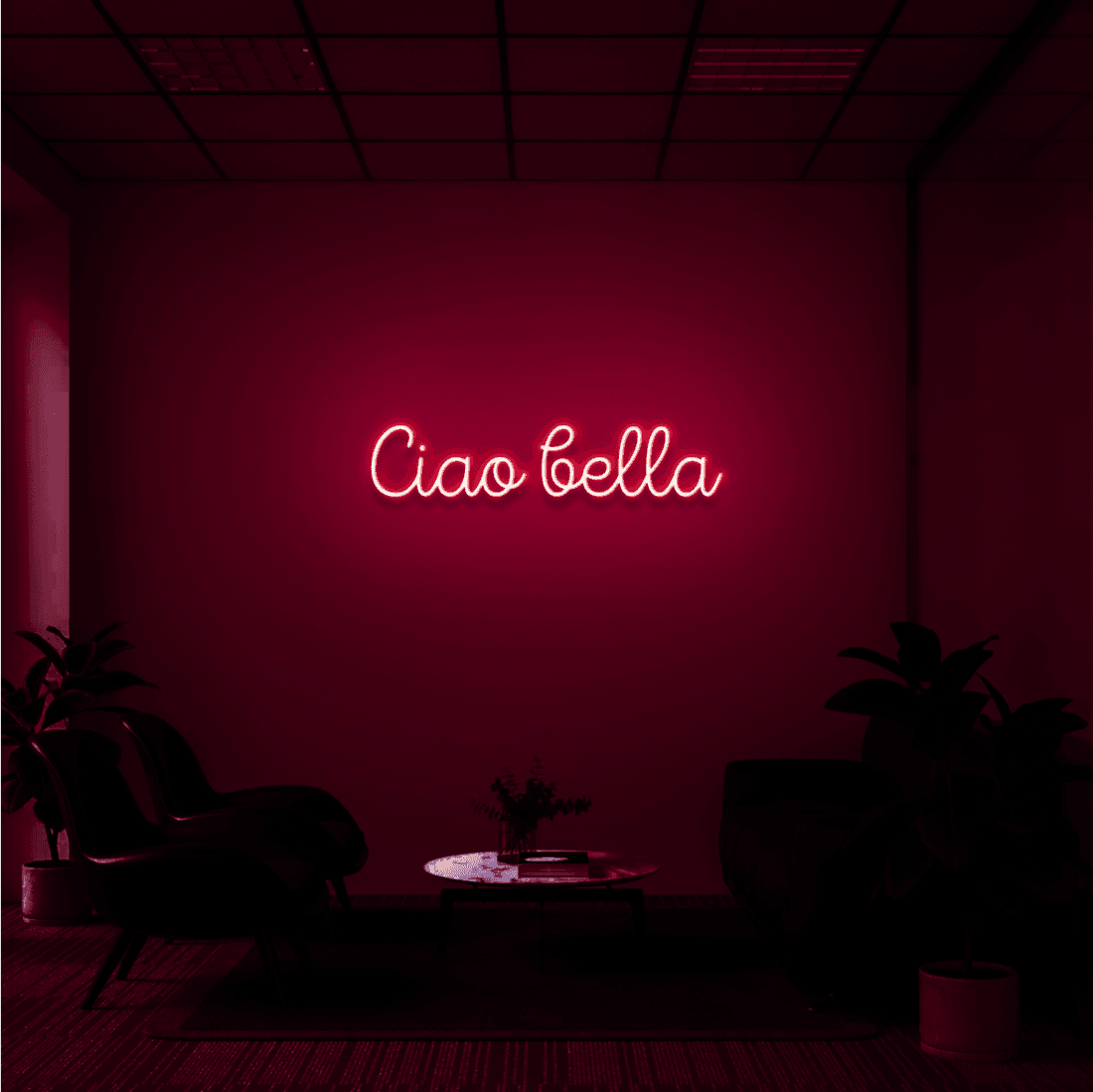 "CIAO BELLA" - NEONIDAS NEONSCHILD LED-SCHILD